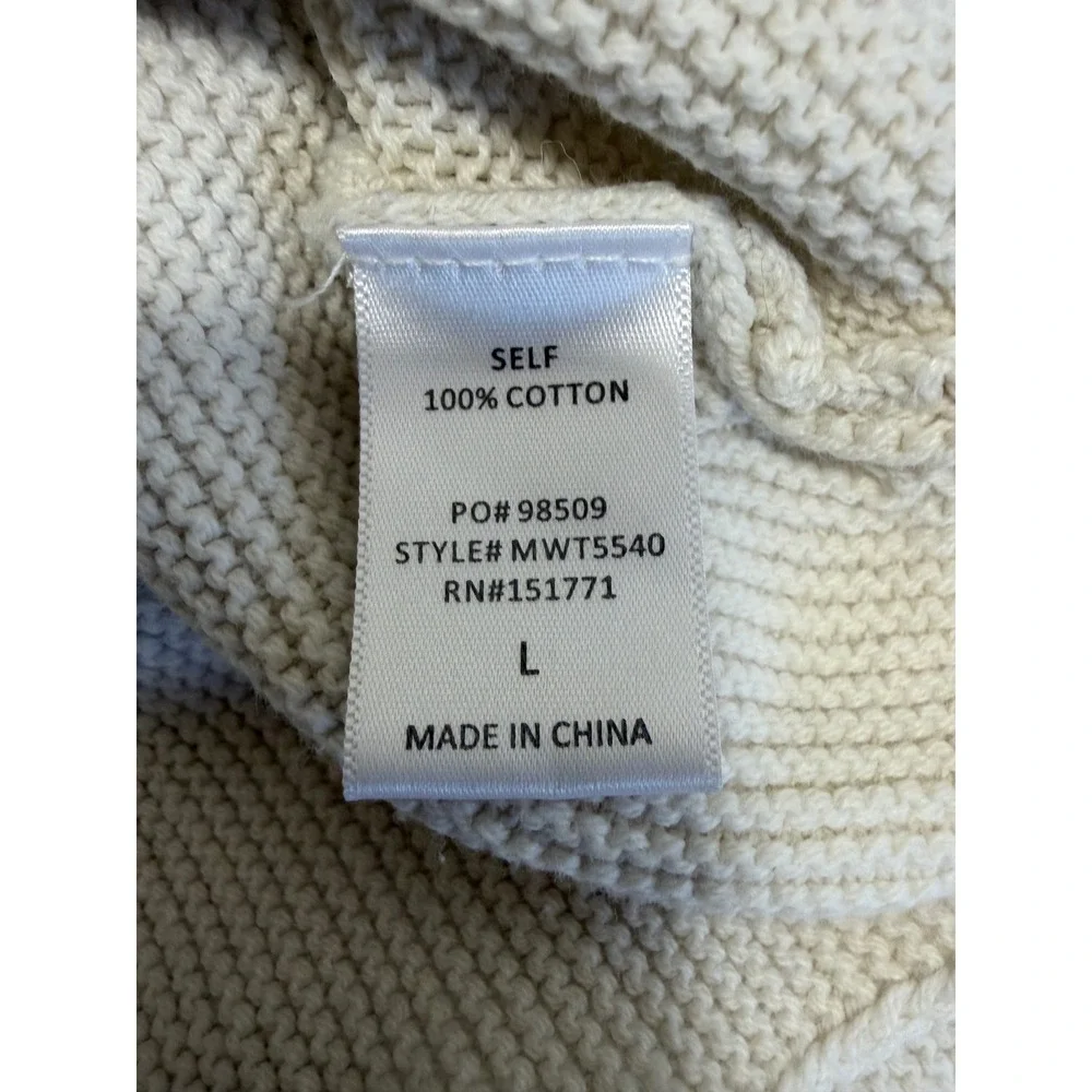 American Threads Womens Sweater Large Boho Cottagecore Coquette‎ Festival Indie